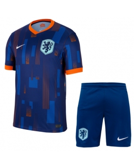 Paesi Bassi Maglia Gara Trasferta Repliche Europei 2024 Bambino